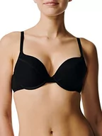Biustonosze - Passionata Damski biustonosz Push Up Bra Dream Today, czarny, 80D - miniaturka - grafika 1