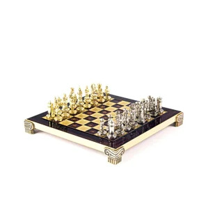 Historyczny zestaw szachów królewskich z rzeźbionymi figurami pudełko 26x26 - Gry planszowe Historyczny zestaw szachów królewskich z rzeźbionymi figurami pudełko 26x26 - Gry planszowe - miniaturka - grafika 1