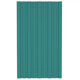 shumee Panele dachowe 36 szt. stal galwanizowana zielone 80x45 cm - Pokrycia dachowe - miniaturka - grafika 1