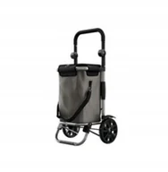 Torby i wózki na zakupy - Wózek sklepowy TOPMOVE 2-kołowy składany z torbą chłodzącą 40 l. - miniaturka - grafika 1