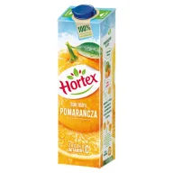 Soki i napoje niegazowane - Hortex Sok 100% pomarańczowy 1 l - miniaturka - grafika 1