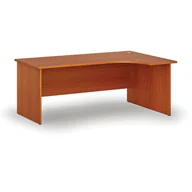 Biurka - Biurko narożne PRIMO WOOD, 1800 x 1200 mm, prawe, czereśnia - miniaturka - grafika 1