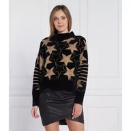 Swetry damskie - Liu Jo Sweter | Regular Fit | z dodatkiem wełny - miniaturka - grafika 1