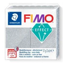Staedtler Masa termoutwardzalna Fimo 57g srebrny metaliczny - Masy plastyczne - miniaturka - grafika 1