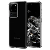 Etui i futerały do telefonów - Spigen LIQUID CRYSTAL etui na Samsung Galaxy S20 Ultra CRYSTAL CLEAR - miniaturka - grafika 1