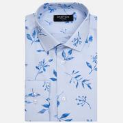 Koszule męskie - Koszula Tailored Twigs Blue - Dastan - miniaturka - grafika 1