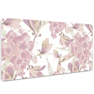 Podkładki na biurko - Podkładka na biurko Hibiskus blady róż 100x50 cm, Dywanomat - miniaturka - grafika 1