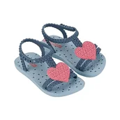 Buty dla dziewczynek - Ipanema Unisex My First Baby sandały, niebieskie/niebieskie/różowe, 21 EU, Niebieski, różowy, 21 EU - miniaturka - grafika 1