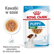 Mokra karma dla kotów - Royal Canin Mini Puppy 12x85g 23364-uniw - miniaturka - grafika 1