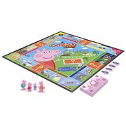 Gry planszowe - Hasbro Monopoly Junior Świnka Pepa - miniaturka - grafika 1