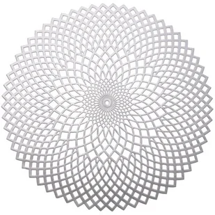 Podkładka AMBITION Glamour 38 cm Srebrny (1 szt.) - Obrusy i serwetki - miniaturka - grafika 1