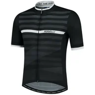 Koszulki rowerowe - Koszulka rowerowa męska Rogelli STRIPE - miniaturka - grafika 1