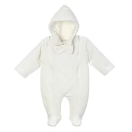 Pajacyki dla niemowląt - Pajac ocieplany Henry, ecru 74 - miniaturka - grafika 1