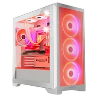Obudowy komputerowe - Obudowa do komputera MODECOM VOLCNO EXPANCE S APEX ARGB Midi Tower biała - miniaturka - grafika 1