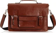 Teczki i aktówki - Solome SKÓRZANA TORBA LISTONOSZKA NA RAMIĘ SOLOME LAGO 04 - miniaturka - grafika 1