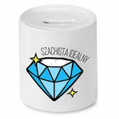 Skarbonki - DLA SZACHISTY SKARBONKA SZACHISTA IDEALNY z Nadrukiem ze Zdjęciem - miniaturka - grafika 1