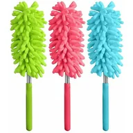 Pozostałe akcesoria kuchenne - Fackelmann Miotełka do kurzu teleskopowa, szczotka z mikrofibry 27-76 cm 63853 63853 - miniaturka - grafika 1