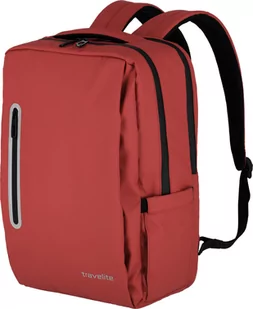Plecak sportowy Travelite Basics Boxy Czerwony - Plecaki - miniaturka - grafika 1