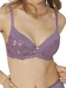 Biustonosze - Triumph Damski seksowny biustonosz push-up Angel Spotlight WHU X, Grapeada, 70E - miniaturka - grafika 1