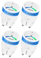 Systemy inteligentnych domów - NOUS Smart Wifi Socket A8T Tasmota 4pcs - miniaturka - grafika 1