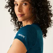 Koszulki i topy damskie - Regatta Koszulka damska Fingal Edition Niebieski, Rozmiar: 48 - miniaturka - grafika 1