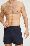 Stroje kąpielowe - Armani Exchange szorty kąpielowe kolor granatowy - miniaturka - grafika 1
