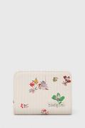 Portfele - Desigual portfel DELIRIUM MAYA damski kolor biały 24SAYP13 - miniaturka - grafika 1