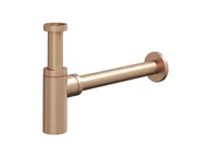 Odpływy liniowe - Ravak Systemy odpływowe - Designerski syfon, szczotkowane różowe złoto X01835 - miniaturka - grafika 1