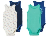 Body dla niemowląt - lupilu® Body niemowlęce z bawełny organicznej, 2 sztuki - miniaturka - grafika 1