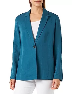 s.Oliver BLACK LABEL blezer damski, Blue Green, 36 - Marynarki i żakiety damskie - miniaturka - grafika 1