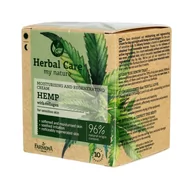 Kremy do twarzy - Herbal Care HERBAL CARE Krem nawilżająco regenerujący KONOPIE z kolagenem 50ml HER3004 - miniaturka - grafika 1