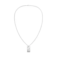 Naszyjniki męskie - Calvin Klein Męski naszyjnik z wisiorkiem CK METALLIC WAVES ze stali nierdzewnej - 35100033, Jeden rozmiar, Stal nierdzewna, Bez kamieni szlachetnych - miniaturka - grafika 1