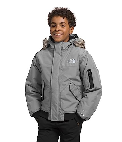 The North Face Dziecięca kurtka puchowa Gotham dla chłopców (małe dzieci/duże dzieci), Tnf średni szary wrzos, M