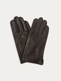 Skórzane Rękawiczki Męskie Montreal Brązowe xl - Rękawiczki - miniaturka - grafika 1