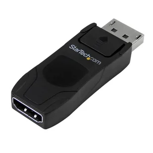 StarTech DP2HD4KADAP zmieniacz płci / kabli DisplayPort HDMI Czarny - Adaptery i przejściówki - miniaturka - grafika 1