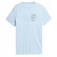 Koszulki męskie - 4F T-Shirt Koszulka Sportowa Z Odblaskiem M - miniaturka - grafika 1