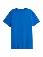 Koszulki męskie - KOSZULKA 4F męska NOSH4-TSM003B-36S niebieska T-SHIRT XL - miniaturka - grafika 1