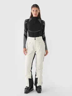 4F Spodnie narciarskie membrana Dermizax 20000 damskie - białe XS - Spodnie narciarskie 4F Spodnie narciarskie membrana Dermizax 20000 damskie - białe XS - Spodnie narciarskie - miniaturka - grafika 1