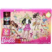 Ozdoby bożonarodzeniowe - Mattel Lalka Barbie Kalendarz adwentowy Styl i szyk GXP-783784 - miniaturka - grafika 1