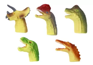 Dinozaury Na Palce Gumowe Sensoryczne Pacynki - Figurki dla dzieci - miniaturka - grafika 2