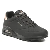 Buty trekkingowe damskie - Buty na co dzień damskie SKECHERS UNO SHIMMER - miniaturka - grafika 1