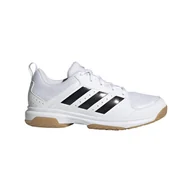 Buty sportowe damskie - Damskie Buty halowe ADIDAS LIGRA 7 W FZ4660 – Biały - miniaturka - grafika 1