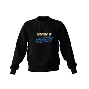 Czarna bluza LEGOLIZE IT-S - Odzież do sportów motorowych - miniaturka - grafika 1