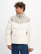 Kurtki męskie - The North Face Męska kurtka pikowana - Saikuru Mężczyźni beżowy|szary jednolity, S - miniaturka - grafika 1