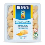 Szybkie dania obiadowe - Gnocchi bezglutenowe Senza Glutine 500g - De Cecco kluski świeże włoskie - miniaturka - grafika 1