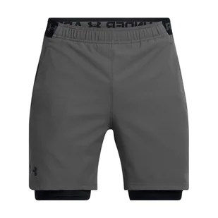 Spodenki treningowe męskie Under Armour Vanish Woven 2In1 Sts - Spodnie sportowe męskie - miniaturka - grafika 1