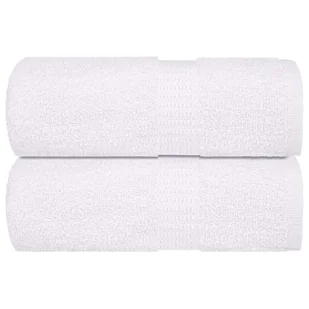 vidaXL Ręczniczki, 2 szt., białe, 30x30 cm, 360 g/m², bawełna 100% - Ręczniki - miniaturka - grafika 1