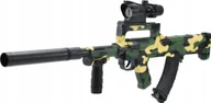 Zabawki militarne - Skleplolki PISTOLET KARABIN NA KULKI MORO ASG LASER LUNETA - miniaturka - grafika 1