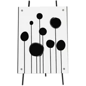 Ramki na zdjęcia - Ramka na zdjęcie portretowe "Arts", akryl, forma. portret, nr, 13x18cm Czarny - miniaturka - grafika 1