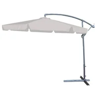 Parasole ogrodowe - Parasol stalowy boczny z wentylacją beżowy - miniaturka - grafika 1